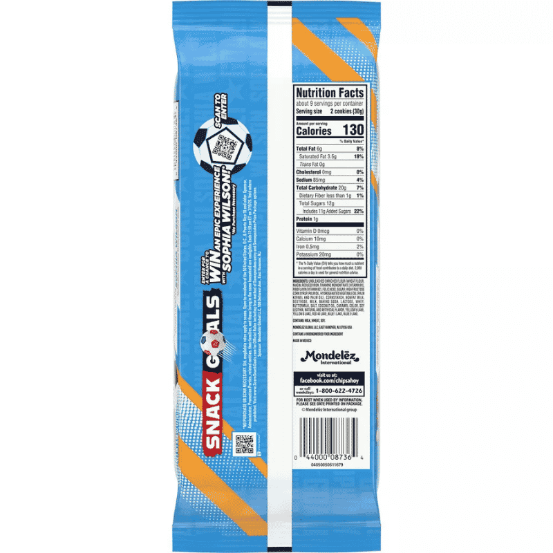 Galletas Chips Ahoy! Chewy Dulce de Leche 271g - Imagen 3