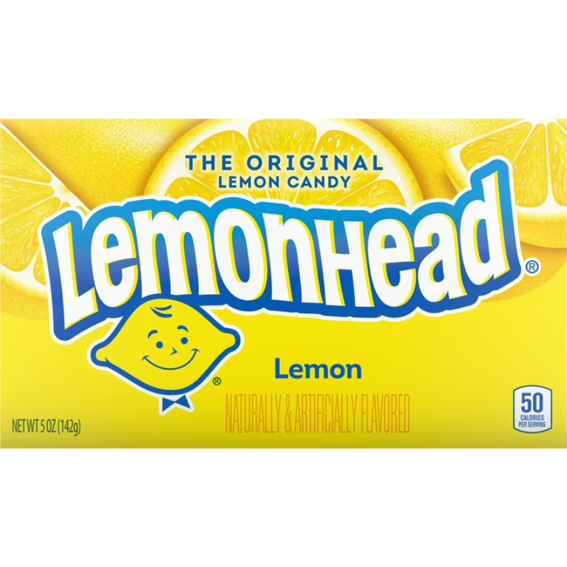 Lemonhead Caramelos Sabor Limón Caja 142g