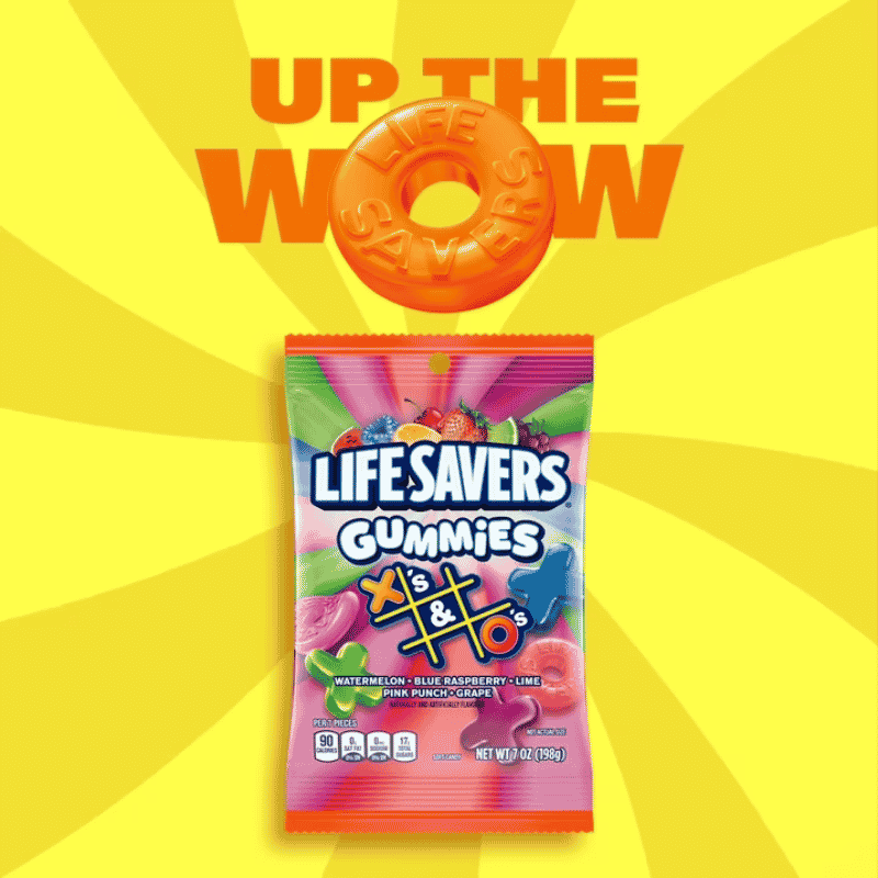 Lifesavers Gummies Xs and Os 198g