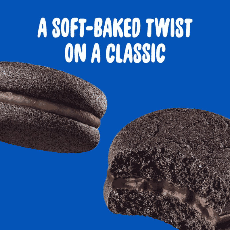 OREO Cakesters Doble Chocolate Pastelitos Suaves Caja (5x2paq) 285g