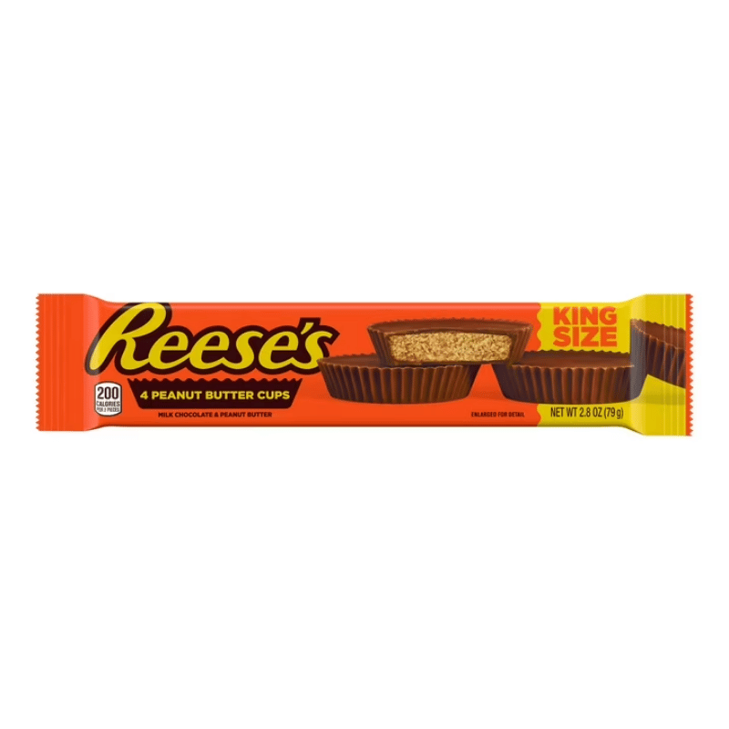 Reese's Peanut Butter Cups - King Size (4 cups) 79g