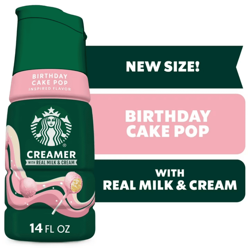 Starbucks Birthday Cake Pop Crema para Café 414ml