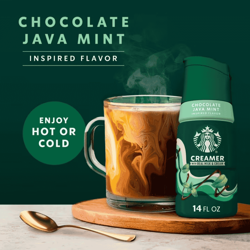 Starbucks Chocolate Java Mint Crema para Café 414ml