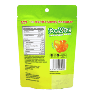 Gomitas Pelables Peelerz Naranja 65g