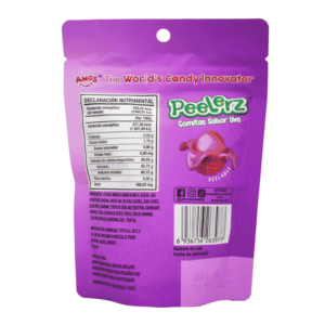 Gomitas Pelables Peelerz Uva 65g