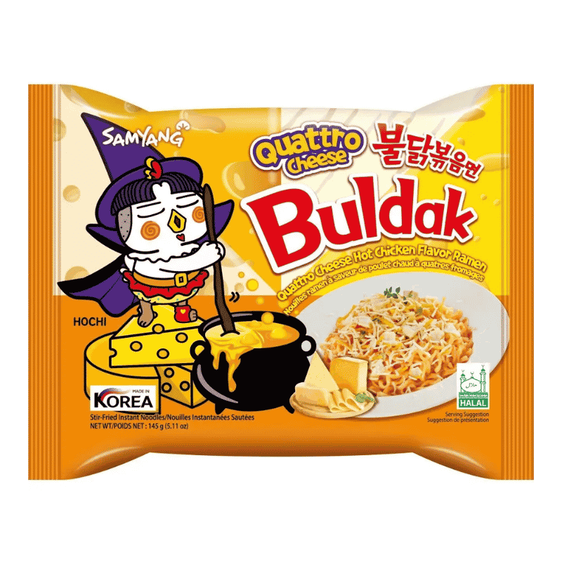 ramen samyang buldak quattro cheese 145g