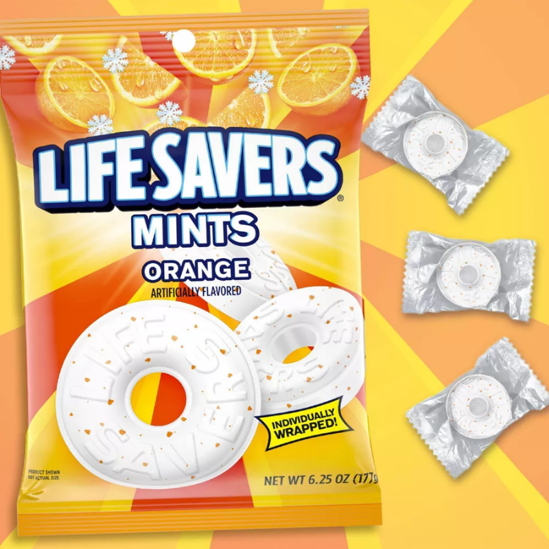 Life Savers Orange Mint Hard Candy - 6.25oz (177g)