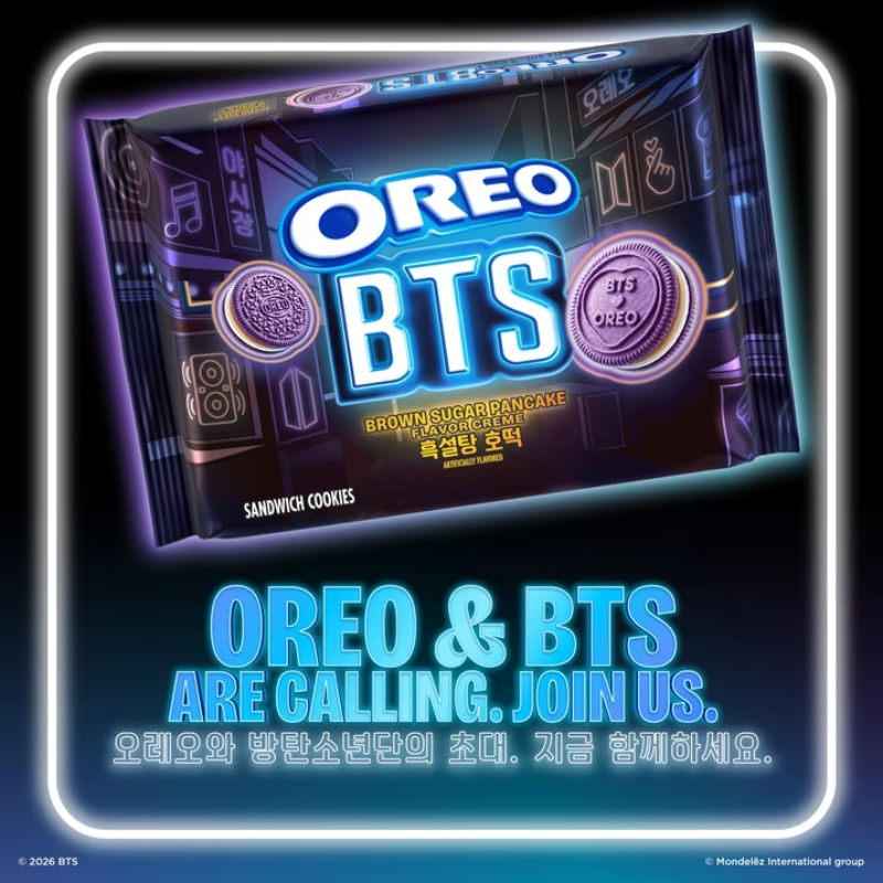 OREO BTS Brown Sugar Pancake 303g