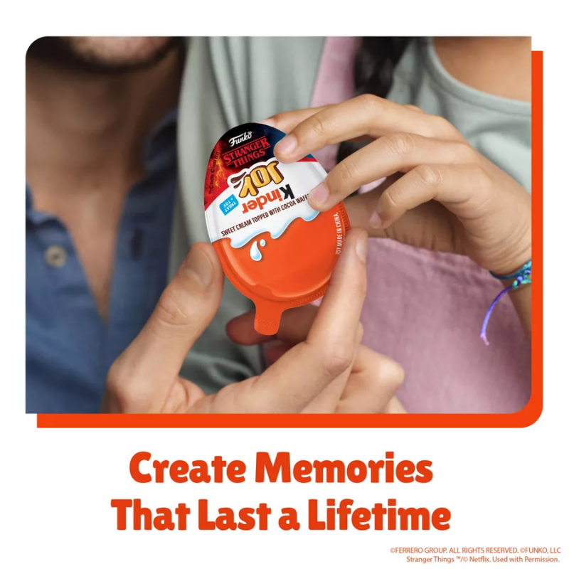 Kinder Joy Huevo Sorpresa Chocolate y Regalo Edición Stranger Things 20g