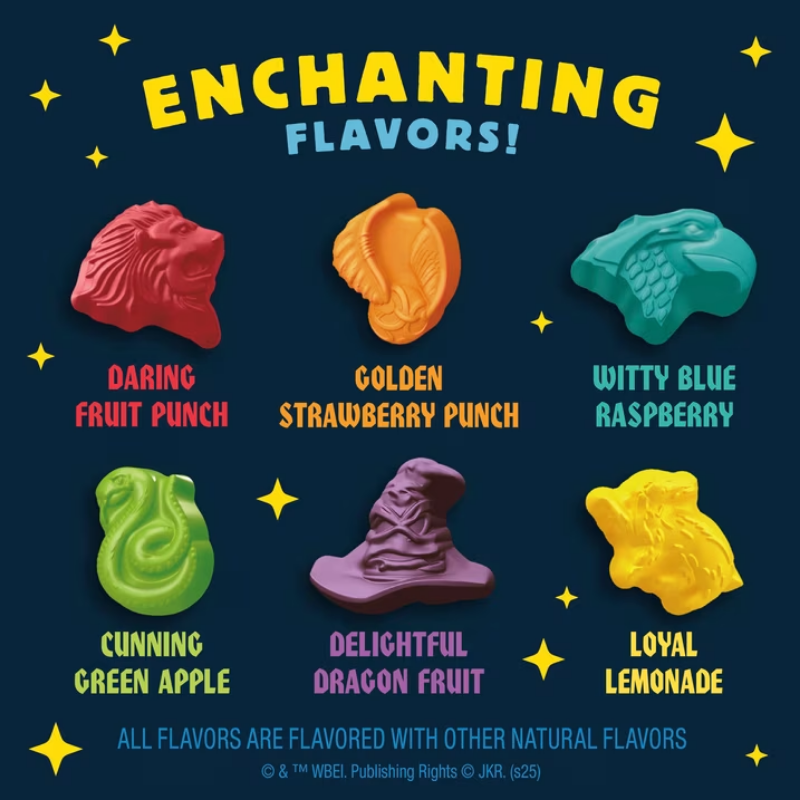 Harry Potter Fruit Snacks - 22 Pouches - 498g