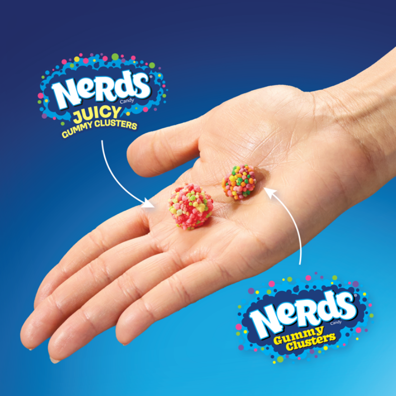 NERDS Juicy Gummy Clusters Strawberry Punch 4.5oz (127g)