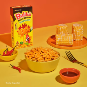 Samyang Buldak Sweet Corn Mac & Cheese 5.82oz (165g)