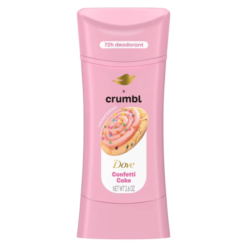 Dove Crumbl Confetti Cake Desodorante en Barra 74g