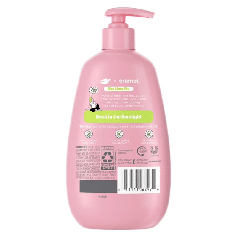 Dove Crumbl Key Lime Pie Jabón para Manos Líquido 355ml