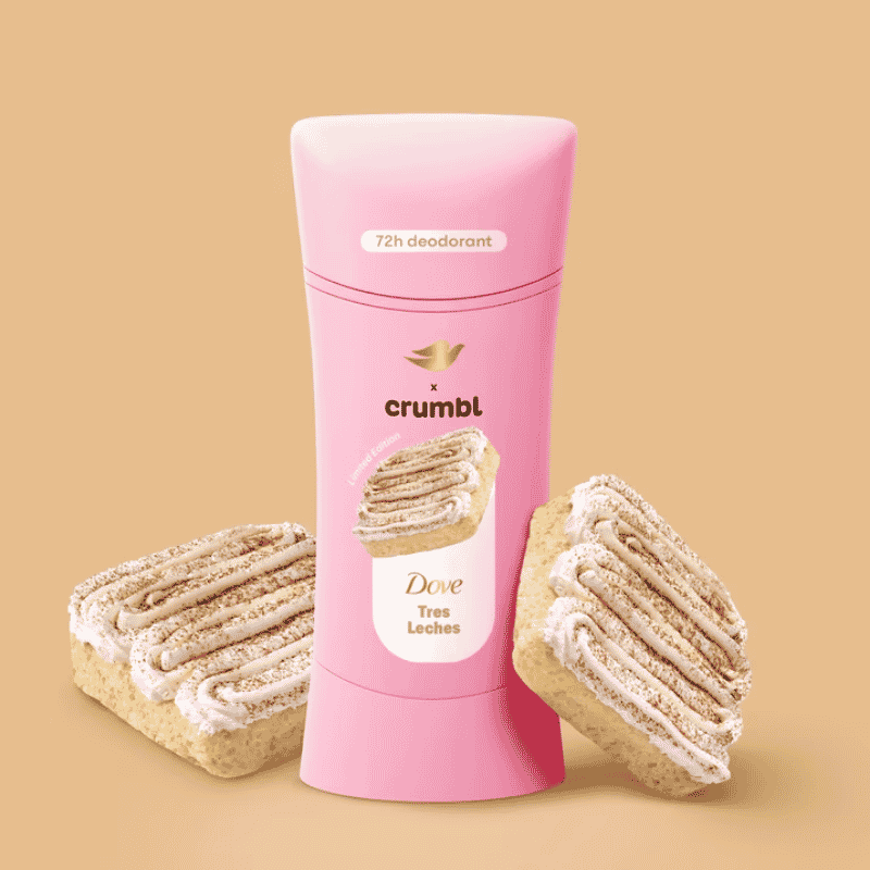 Dove Crumbl Tres Leches Desodorante en Barra 74g