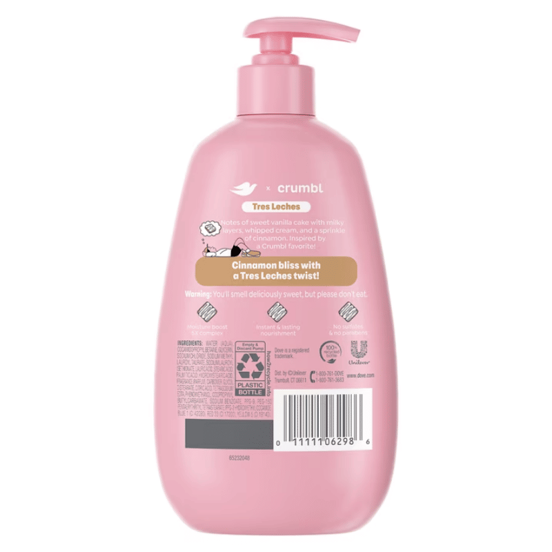 Dove Crumbl Tres Leches Jabón para Manos Líquido 355ml
