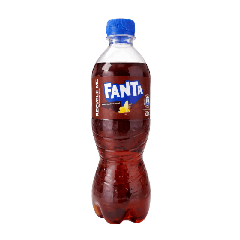 Fanta Soda Banana Chocolate 500ml