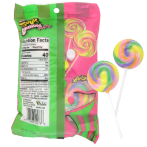 Mini Sour Carnival Pops 7 paletas - 82g