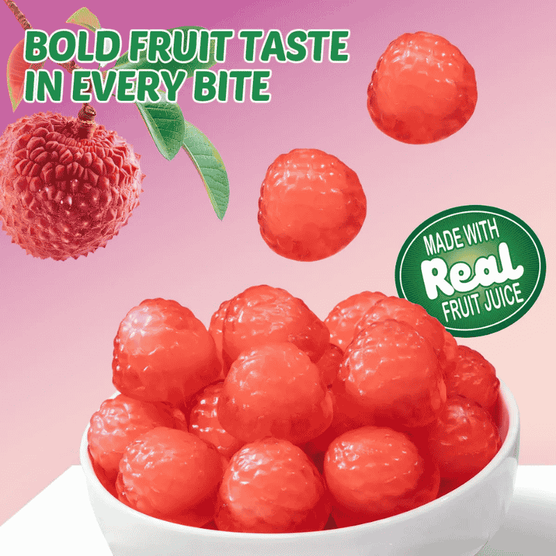 AMOS Peelerz Gomitas Pelables Lychee 65g