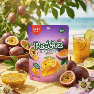 AMOS Peelerz Gomitas Pelables Maracuyá 65g