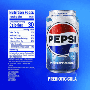 Pepsi Prebiotic Cola 355ml