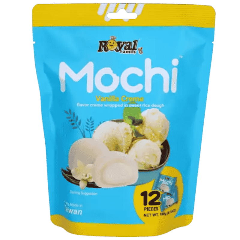Royal Family Mochi Vanilla Creme 12 piezas 180g