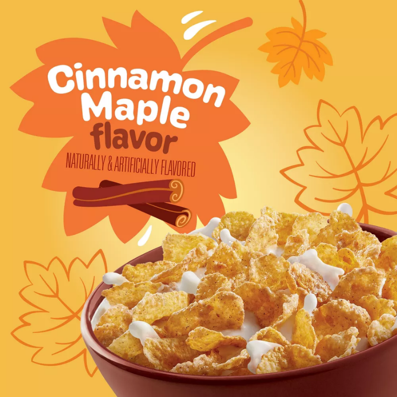 Cereal Frosted Flakes Cinnamon Maple Family Size 20.1oz (569g)