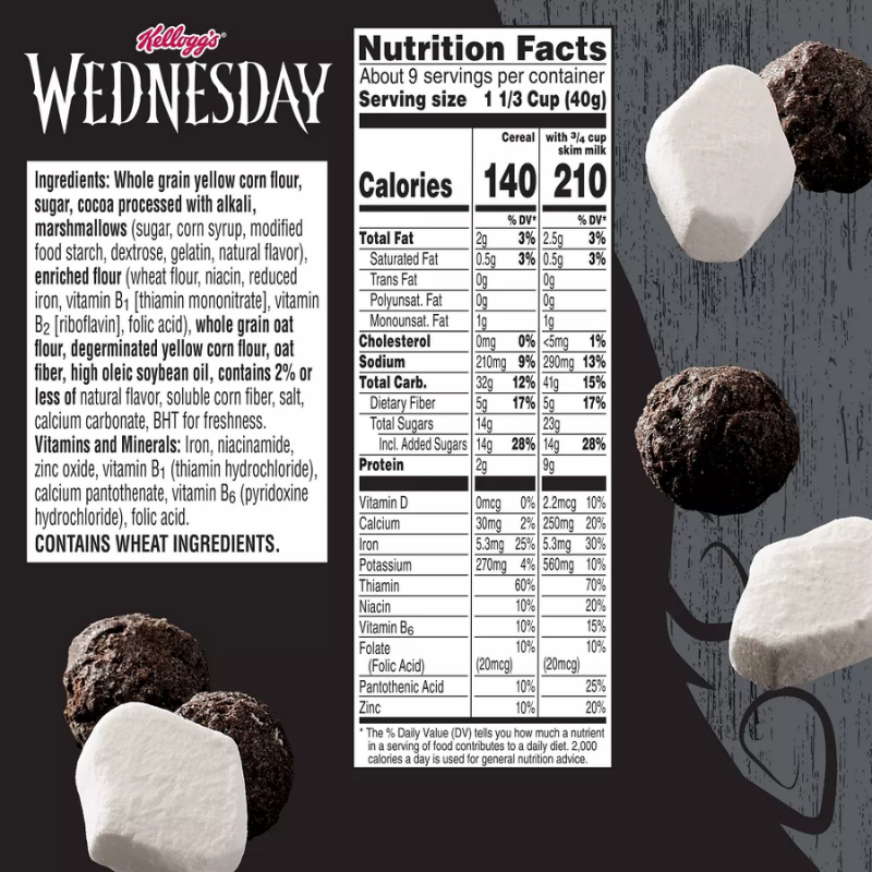 Cereal Wednesday Cookies & Creme 12oz 340g