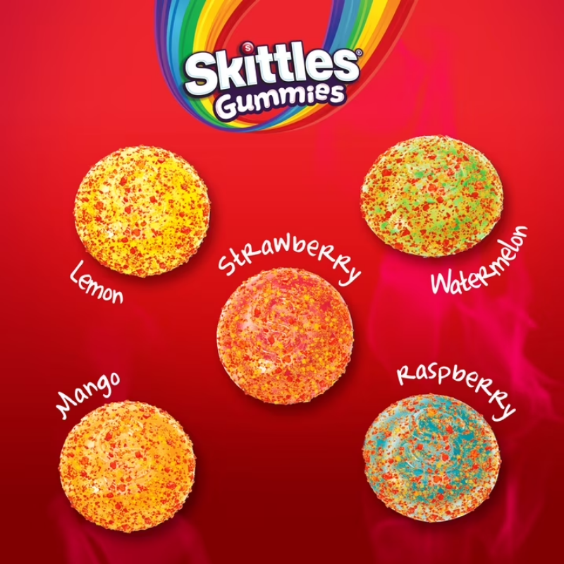 Skittles Gummies Fuego 4.2oz (119g)