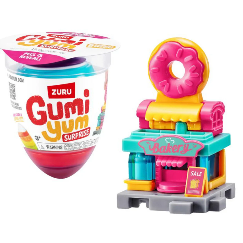 Zuru Gumi Yum Surprise Egg-Mini Cities - 1 Huevito 21g