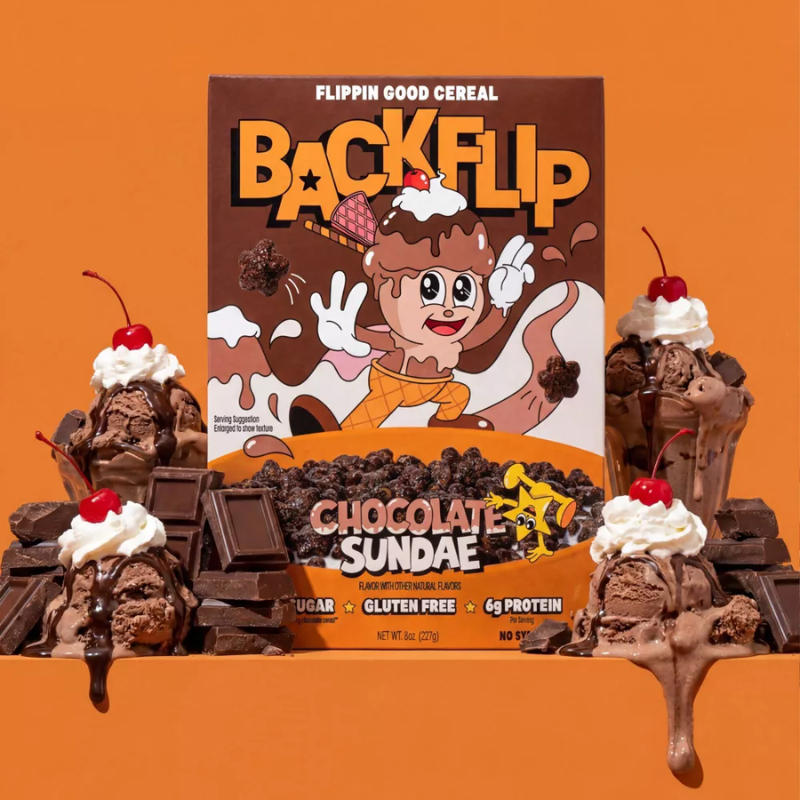 Cereal Backflip Chocolate Sundae 8oz (227g)