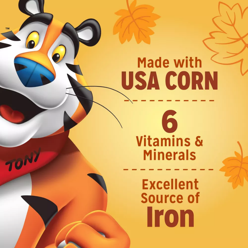 Cereal Frosted Flakes Cinnamon Maple Family Size 20.1oz (569g)