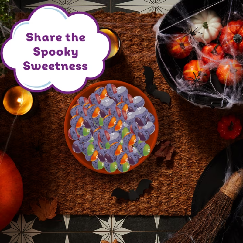 Skittles Pop'd Creepy Crunch Freeze Dried Halloween - 5.5 oz (155g)