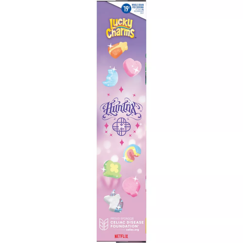 Cereal Lucky Charms K-Pop Demon Hunters Family Size 18.6oz (527g)