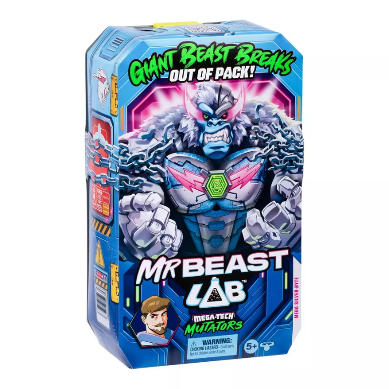 MrBeast Lab Mega-Tech Mutator Silver-byte