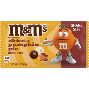 M&M's Pumpkin Pie Milk Chocolate Candy 2.47 oz (70 g)