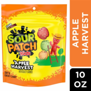 Sour Patch Kids Apple Harvest Halloween Candy 10 oz (283 g)