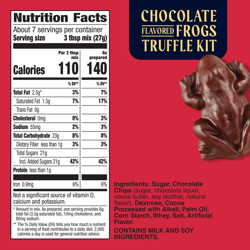 Betty Crocker HP Chocolate Frogs Kit 6.9oz (196g) - Imagen 8