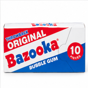 Bazooka Original Throwback Bubble Gum 60 g