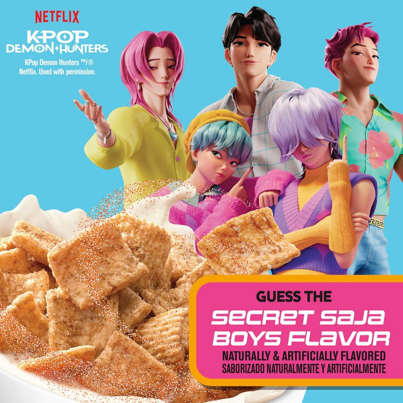 Cinnamon Toast Crunch KPop Demon Hunters 18.8oz (533g) - Imagen 3