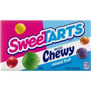 SweeTARTS Mini Chewy Mixed Fruit Theater Box 3.75 oz (106 g)