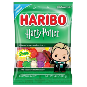 Haribo Harry Potter Sour Malfoy Gummy Candy 4 oz (113 g)