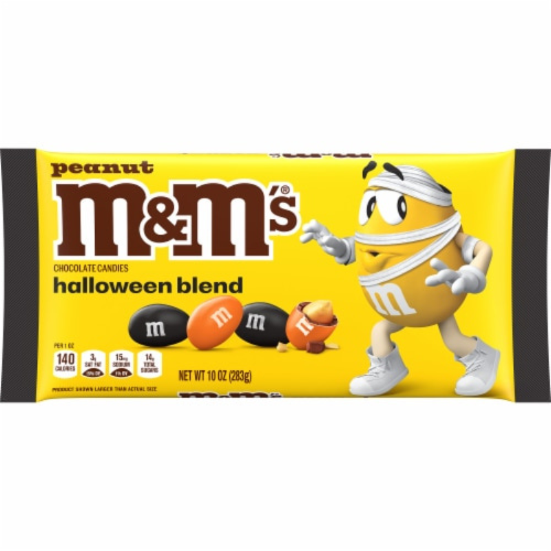 M&M's Peanut Halloween Mix Candy 10 oz (283 g)
