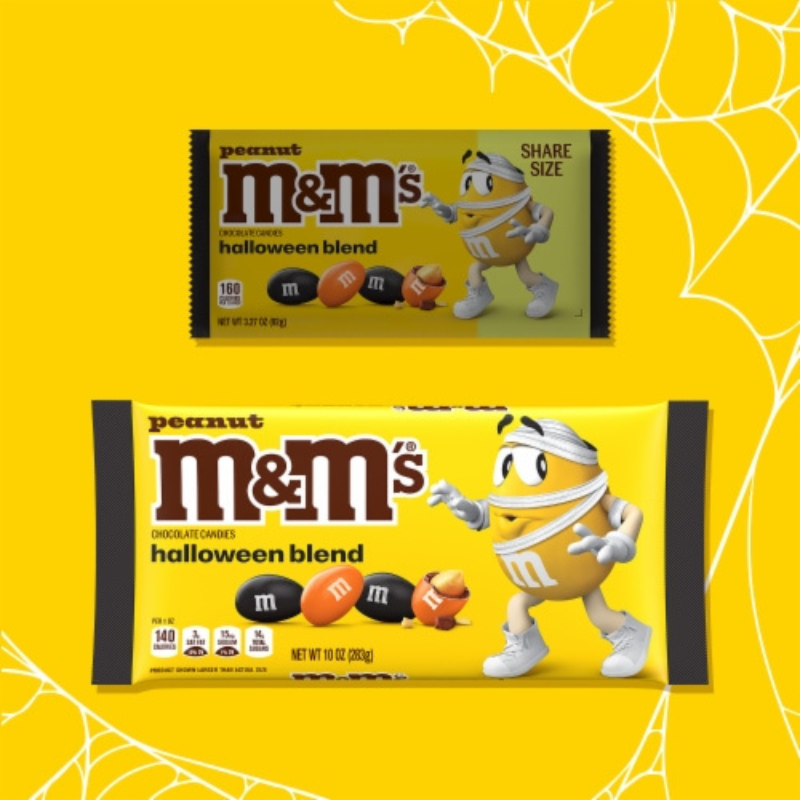 M&M's Peanut Halloween Mix 10oz (283g) - Imagen 3
