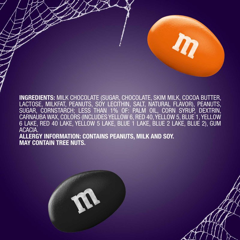 M&M's Peanut Halloween Candy Jar 62oz (1758g) - Imagen 3