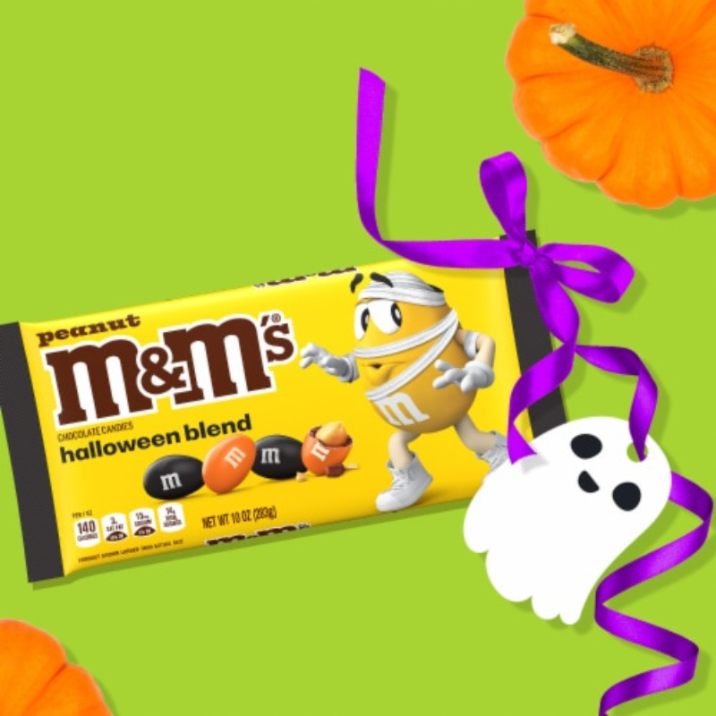 M&M's Peanut Halloween Mix 10oz (283g) - Imagen 2