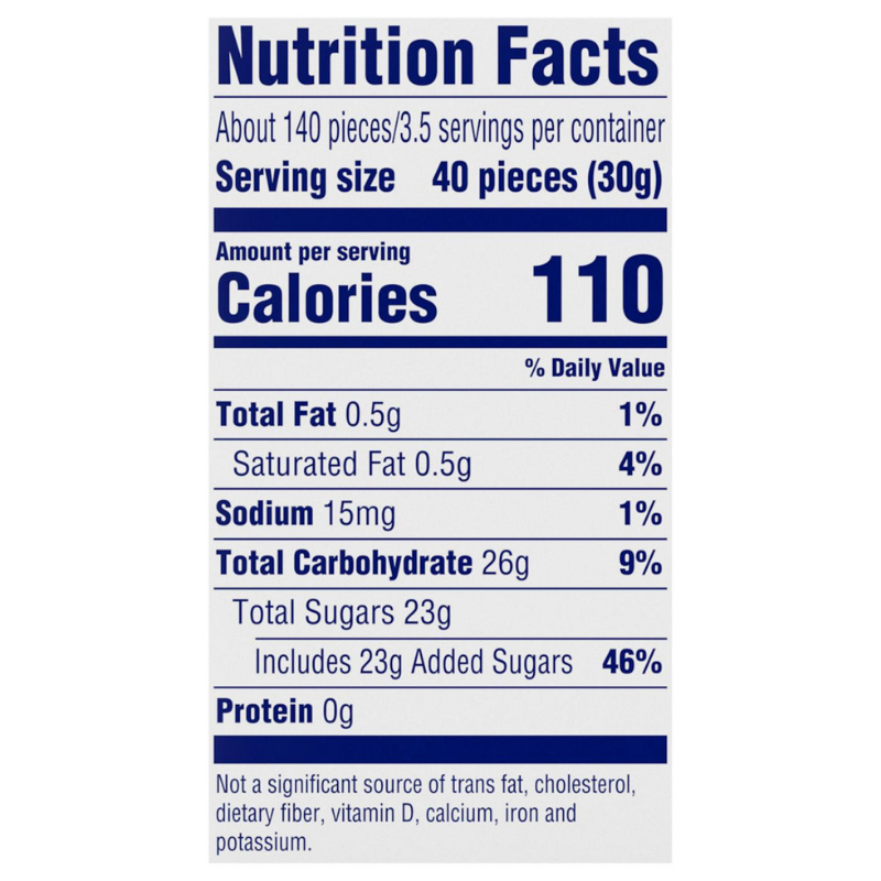 SweeTARTS Mini Chewy Mixed Fruit 3.75oz (106g) - Imagen 5