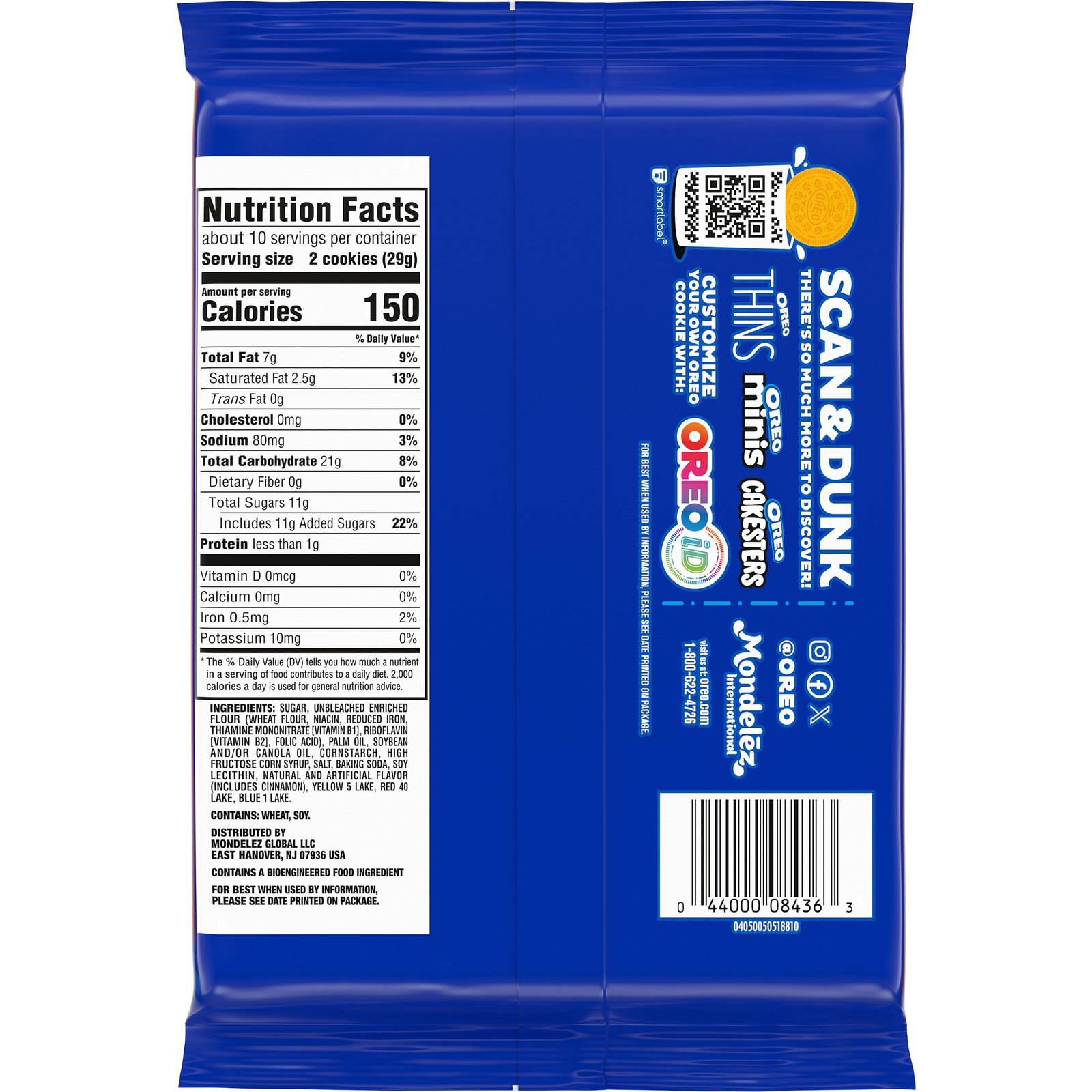 Oreo Apple Pie a la Mode Limited Edition Sandwich Cookies 10.68 oz