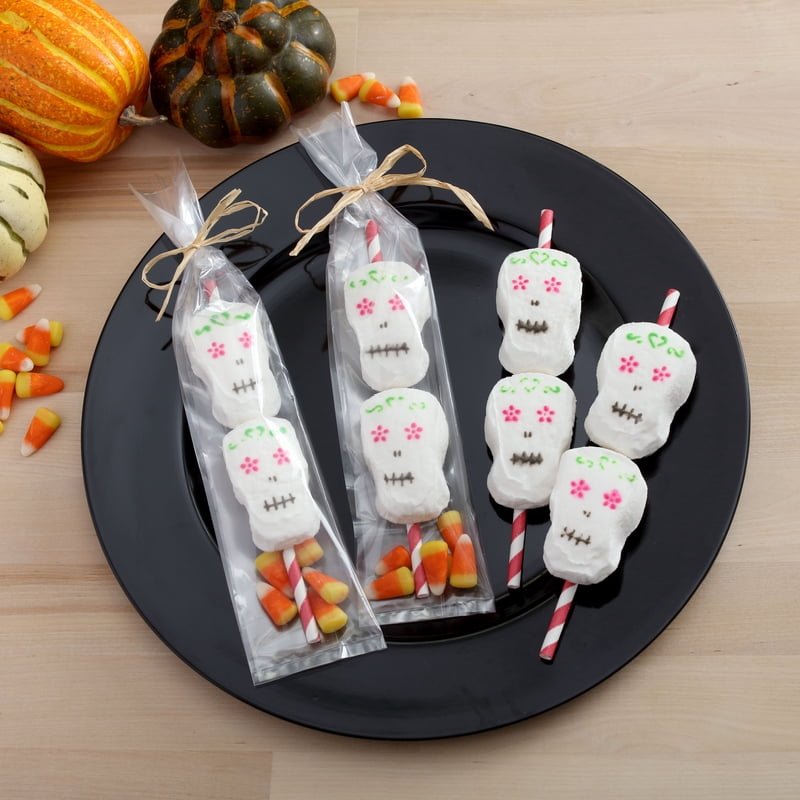 PEEPS Marshmallow Skulls Halloween Candy 3 ct 1.5 oz, imagen 4