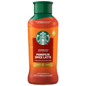 Starbucks Iced Pumpkin Spice Latte Espresso Beverage 40 fl oz 1.18 L, imagen principal